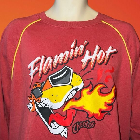 Flamin Hot Cheetos Sweatshirt Size XL - Picture 2 of 4